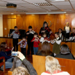 Niños de “Respirando Música” interpretaron obras en violín.