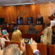 La directora abogada María Victoria Cardozo, encargada del Departamento de Trabajo Social Forense, rememoró los inicios del trabajo social en el ámbito judicial.