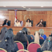Estuvo presente la señora Carmen Vallejo, especialista en Género del Programa de las Naciones Unidas para el Desarrollo (PNUD).
