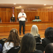 La disertación central estuvo a cargo del profesor Andrés Ponce de León, especialista invitado de la República Argentina.