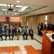 El juramento tuvo lugar en el Salón Auditorio del Palacio de Justicia de Asunción.