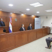 El acto fue formalizado ante el secretario del Consejo de Superintendencia de la Corte Suprema de Justicia, abogado Alex Almada.