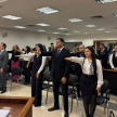 Acto de juramento de nuevos abogados.