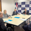 Mantuvo una reunión con el presidente del Consejo de Administración de la Circunscripción Judicial de Amambay.