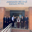 Habilitaron el Expediente Judicial Electrónico del Juzgado de Paz de Zanja Pytã.