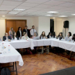 Este fue el primero de los dos talleres programados, desarrollado en la sala de conferencias Nº 2 del octavo piso de la Torre Norte del Palacio de Justicia de Asunción. 