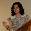 La exposición sobre el contenido del programa estuvo a cargo de la doctora Silvia López Safi, coordinadora de la Secretaría de Género.