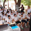 El juez de la Niñez y Adolescencia Charles Duré brindó una charla a los alumnos del 4to, 5to y 6to grado.
