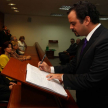 Saludo protocolar a los miembros de la Corte Suprema de Justicia