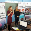 Instante en que la camarista habló sobre los derechos desde el vientre materno