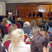 El doctor Carlos Almela Visch, jefe de Relaciones del Consejo General del Poder Judicial del Reino de España y representante del Programa Eurosocial, se refirió al buen equipo de trabajo que lleva adelante estas tareas.