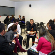 Los participantes realizaron trabajos grupales en que analizaron casos prácticos de trabajo y presentaron propuestas para erradicar la problemática.