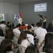 La disertación de la jornada estuvo a cargo de la licenciada Yeni Arévalos, psicóloga forense del Juzgado Penal de la Adolescencia de la ciudad de Lambaré.