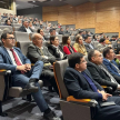 Durante su exposición abordó el tema de las nulidades de los actos jurídicos.