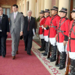 El presidente de la Corte Suprema de Justicia se dirige a la oficina del Presidente de la República.