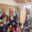 La disertación estuvo a cargo del juez de Paz de la zona, Porfirio Guzmán. 