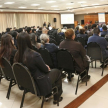 Durante su exposición, la doctora Pusineri abordó la ética desde una perspectiva vinculada al comportamiento humano y su relación con el bienestar integral de las personas.