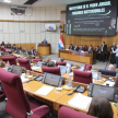 La Cámara de Senadores rindió homenaje a Ramón Raimundo Silva Fernández Devalicoff, director de la Dirección de Lingüística Judicial.