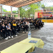 Durante la jornada, los alumnos participaron de actividades educativas y dinámicas sobre derechos, responsabilidades y el funcionamiento del sistema de justicia.