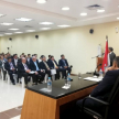 Se desarrolló en la Sala de Juicios Orales de San Pedro