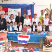 Los trabajos pedagógicos de cada sala de la guardería “Dulce Despertar” se expusieron en el predio del centro educativo.