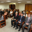 Familiares y amigos acompañaron el acto de juramento