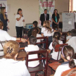 En la ocasión, la directora del centro educativo, María Elena Torres, alabó la tarea de la Corte en impartir enseñanzas sobre funcionamiento del Poder Judicial.