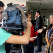 Luciana Ferreira declaró ante los medios de prensa que se siente orgullosa e instó a los demás indígenas a que se formen académicamente.