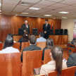 El coordinador del Programa educativo presentó el curriculum del camarista, miembro del Tribunal de Cuentas