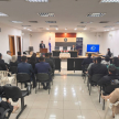 Magistrado recibió un reconocimiento y disertó en Amambay