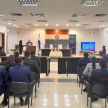 Magistrado recibió un reconocimiento y disertó en Amambay