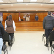 La actividad académica se realizó en el Salón Auditorio “Dra. Serafina Dávalos” del Palacio de Justicia de Asunción.