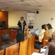 Dentro del Convenio Marco de Cooperación Interinstitucional entre la Corte Suprema de Justicia y la Facultad de Filosofía UNA, esta mañana se iniciaron las pasantías en la Oficina Técnico Forense.