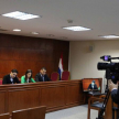 La sala está integrada por el presidente Eugenio Jiménez Rolón y los ministros Alberto Martínez Simón y César Garay.