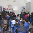 Durante el taller se desarrollaron contenidos relacionados con los derechos y obligaciones de los niños, niñas y adolescentes.