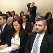 Las capacitaciones tienen lugar en la Sala de Conferencias N° 1 del Octavo Piso.