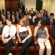 Los visitantes al término de la charla agradecieron la apertura del Poder Judicial