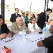 El ministro de la Corte Suprema de Justicia Sindulfo Blanco acompañó las entrevistas de actualización de los procesos penales de internos.