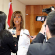 La doctora Cardozo se mostró muy emocionada por la nueva herramienta presentada. 