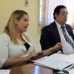 La doctora Laura Mabel Stockel explica la importancia de la implementación del proyecto.