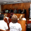 El abogado Rigoberto Zarza, director del Sistema Nacional de Facilitadores Judiciales, indicó que los voluntarios están siendo capacitados en cuanto a la lucha contra la trata de personas.