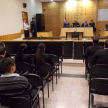 El doctor Carlos Anibal Cabriza Ríos, presidente de la Circunscripción de Cordillera dio la bienvenida a los estudiantes