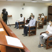 El acto se realizó en la Sala de Conferencias de la sede judicial de Asunción.
