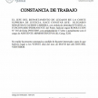 Constancia de trabajo digitalizada.