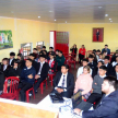  La charla estuvo dirigida a 53 alumnos del segundo y tercer año de la media.