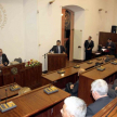 La presentación oficial del libro al público estuvo a cargo del doctor Enrique Riera, presidente del Consejo de la Magistratura.