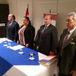La doctora Rosa Beatriz Yambay Giret, presidenta de la Circunscripción Judicial de Cordillera, dio las palabras de Bienvenida a los presentes.
