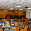 La jueza Penal Adolescente Edith Coronel valoró la importancia de velar por los derechos del adolescente.