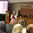 La primera jornada académica estuvo a cargo de la licenciada Hortensia Insfrán Cáceres, especialista en Psicología Clínica, Jurídica y Forense.