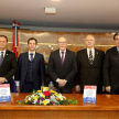 La actividad contó con la presencia del presidente de la Corte Suprema de Justicia, doctor César Diesel Junghanns, y de los ministros Luis María Benítez Riera, Alberto Joaquín Martínez Simón y Gustavo Santander Dans, así como de referentes judiciales.